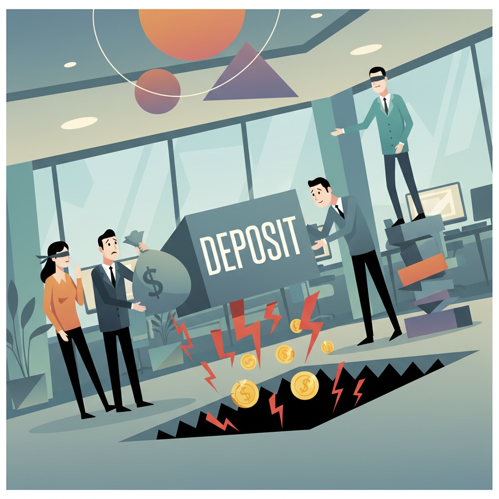 Depósitos bancarios riesgos